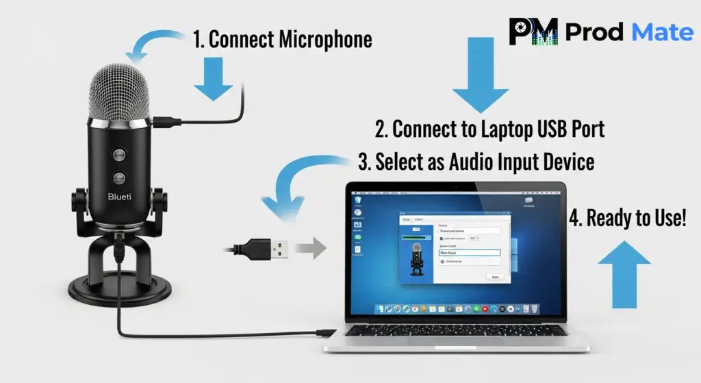 مراجعة ميكروفون Blue Yeti Mic